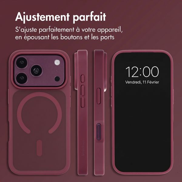imoshion Coque Color Guard avec MagSafe Apple iPhone 18 Pro Max / 17 Pro Max - Violet