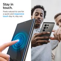 Spigen Protection d'écran en verre trempé GLAStR Privacy Applicator - lot de 2 Samsung Galaxy S24 Ultra