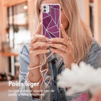 imoshion Coque Design avec cordon Samsung Galaxy S10 - Bordeaux Graphic
