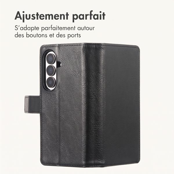 imoshion Étui de télephone portefeuille de luxe Samsung Galaxy Z Fold 8 Ultra - Noir