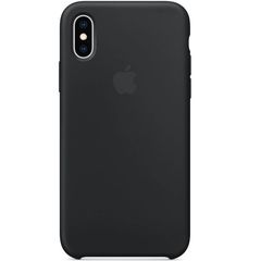 Apple Coque en silicone Apple iPhone X / Xs - Noir