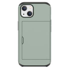 imoshion Coque arrière avec porte-cartes Apple iPhone 14 - Vert foncé