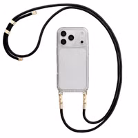 Selencia Cordon universel pour téléphone avec 2 crochets - réglable - Noir