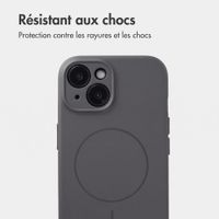 Accezz Coque Grip avec MagSafe Apple iPhone 13 - Gris