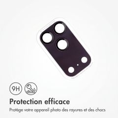 imoshion Protection Caméra en verre trempé 2 Pack pour l'Apple iPhone 18 Pro Max - Plum
