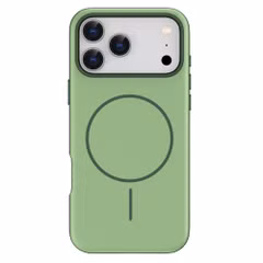 imoshion Coque arrière Color avec Thin MagSafe Ring Apple iPhone 18 Pro / 17 Pro - Vert foncé