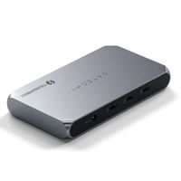 Satechi Thunderbolt 4 Slim Hub Pro - Hub de bureau Mac, iPhone, iPad et Windows - Space Grey