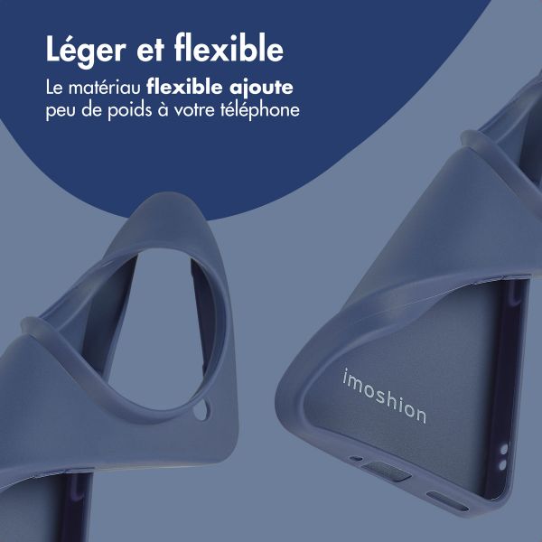 imoshion Coque Couleur Nothing Phone (3a) Pro - Bleu foncé