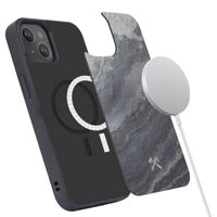 Woodcessories Coque Bumper MagSafe Apple iPhone 14 - Real Slate Stone