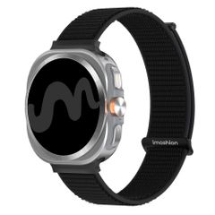 imoshion Bracelet en nylon Samsung Galaxy Watch Ultra (2024/2025) - Noir