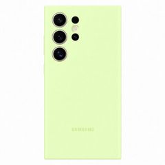 Samsung Original Coque en silicone Samsung Galaxy S24 Ultra - Light Green