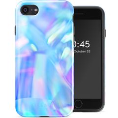 Selencia Coque arrière Vivid Apple iPhone SE (2022 / 2020) / 8 / 7 - Holographic Blue Dream