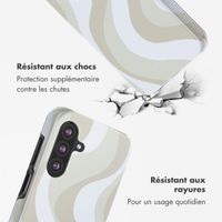 Selencia Coque arrière Vivid Samsung Galaxy A26 - Desert Waves Beige