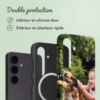 Concevez votre propre coque Tough avec MagSafe Samsung Galaxy S26 FE - Blanc