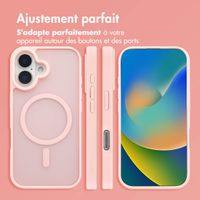 imoshion Coque Color Guard avec MagSafe Apple iPhone 16 - Rose clair