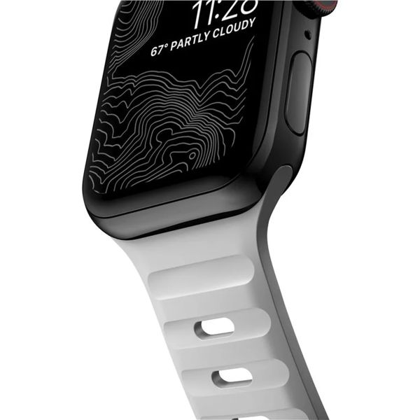 Nomad Bracelet Sport FKM Apple Watch | 38/40/41/42 mm - Lunar Gray