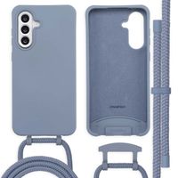 imoshion Coque de couleur avec cordon amovible Samsung Galaxy A36 / A56 - Ash Blue