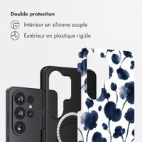 Selencia Coque arrière Vivid avec MagSafe Samsung Galaxy S26 Ultra - Midnight Blossom