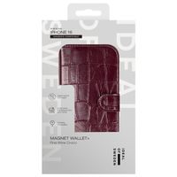 iDeal of Sweden Magnet Wallet+ Étui portefeuille Apple iPhone 16 - Fine Wine