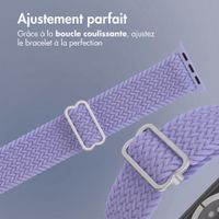 imoshion Bracelet nylon tissé Apple Watch | 38/40/41/42 mm - Lilas