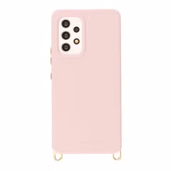 Selencia Coque arrière Rivièra avec MagSafe avec crochets amovibles Samsung Galaxy A53 - Sorbet Pink