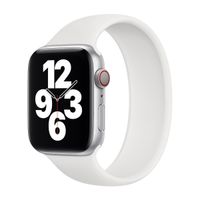 Apple 4 Pack Bracelet Boucle unique en Silicone Apple Watch | 38/40/41/42 mm - Taille 2 - White/ Marigold/ Abyss Blue/ Succulent