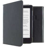 imoshion Étui de liseuse portefeuille en cuir végan Kobo Clara HD - Noir