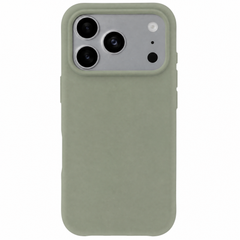Accezz Coque Liquid Silicone avec MagSafe Apple iPhone 18 Pro / 17 Pro - Cooper Green