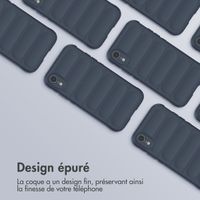 imoshion Coque arrière EasyGrip Apple iPhone Xr - Bleu foncé