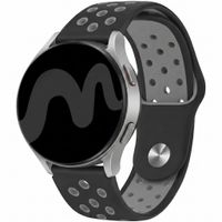 imoshion Bracelet sport en silicone  - Connexion universelle 22 mm - Black / Grey