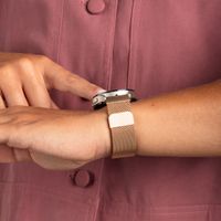 imoshion Bracelet magnétique milanais Samsung Galaxy Watch 9 (40/44mm) / Watch 8 (40/44mm) / Classic (46mm) - Rose Doré