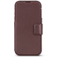 Decoded Portefeuille détachable 2 en 1 en cuir MagSafe Apple iPhone 18 Pro / 17 Pro - Chocolate Brown