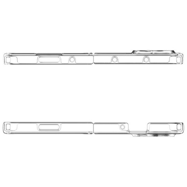 Spigen Coque Crystal Hybrid Samsung Galaxy Z Fold 5 - Transparent