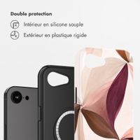 Selencia Coque arrière Vivid avec MagSafe Apple iPhone 17e / 16e - Silk Spirit