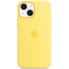 Apple Coque en silicone MagSafe Apple iPhone 13 Mini - Lemon Zest