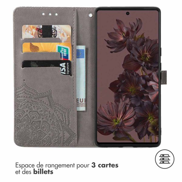 imoshion Etui de télephone Mandala Google Pixel 7 Pro - Gris