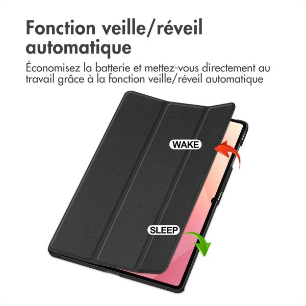 imoshion Coque tablette Trifold Samsung Galaxy Tab S11 Ultra - Noir
