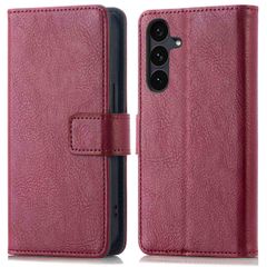 imoshion Étui de télephone portefeuille de luxe Samsung Galaxy S25 FE - Bordeaux