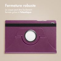 imoshion Coque tablette rotatif à 360° Samsung Galaxy Tab A8 - Violet