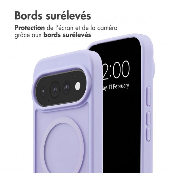 imoshion Coque Color Guard avec MagSafe Google Pixel 11 / 11 Pro / 10 / 10 Pro / 9 / 9 Pro - Lilas