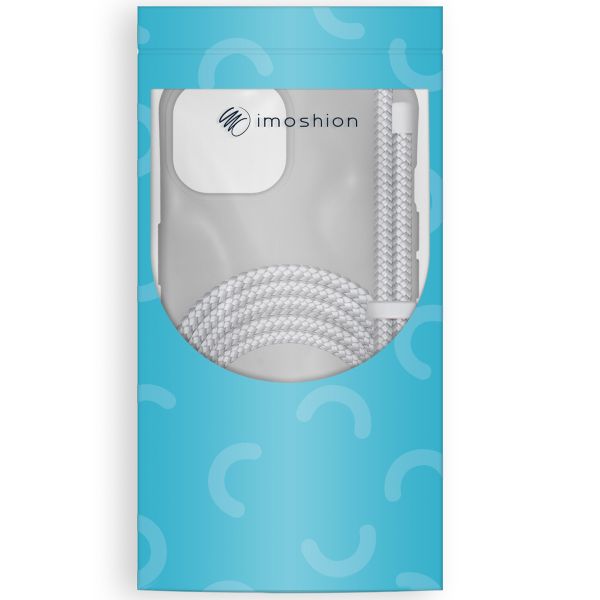 imoshion Coque de couleur avec cordon amovible Apple iPhone SE (2022 / 2020) / 8 / 7 - Gris