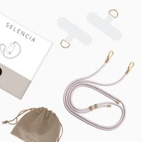 Selencia Cordon universel pour téléphone avec 2 crochets - réglable - Muted Mauve