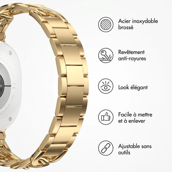 Selencia Bracelet Chain  - Connexion universelle 18 mm - Doré