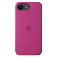 Apple Coque en silicone Apple iPhone 17e / 16e - Fuchsia