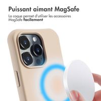 imoshion Coque arrière Color avec cordon amovible et MagSafe Apple iPhone 16 Pro Max - Nude