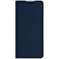 Dux Ducis Étui de téléphone Slim Motorola Moto G9 Power - Bleu foncé