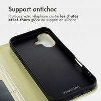 imoshion Étui de télephone portefeuille Design Apple iPhone 17 - Garden Stripes