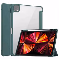 imoshion Coque tablette rigide Trifold Apple iPad Pro 11 (2022 / 2021 / 2020 / 2018) - Vert