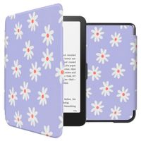 imoshion Design Slim Hard Case Sleepcover Amazon Kindle Paperwhite (2024) / Paperwhite Signature Edition (2024) / Colorsoft (2024) / Colorsoft Signature Edition (2024) - Flowers Distance