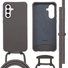 imoshion Coque de couleur avec cordon amovible Samsung Galaxy A36 / A56 - Black Coffee